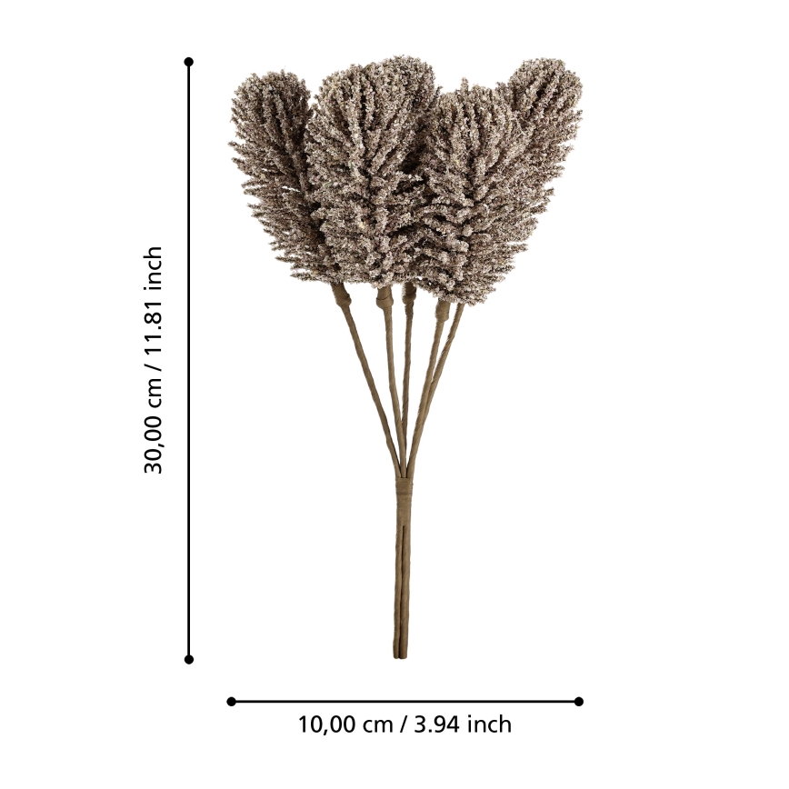 Eglo - Plastblomma 30 cm beige
