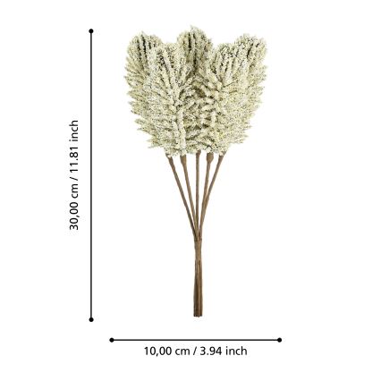 Eglo - Plastblomma 30 cm gul