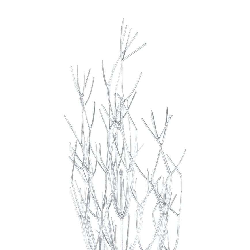 Eglo - Plastblomma 87,5 cm silver