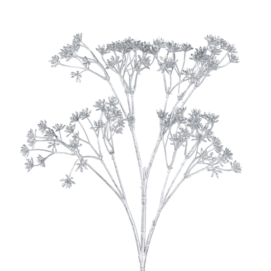 Eglo - Plastblomma 53 cm silver