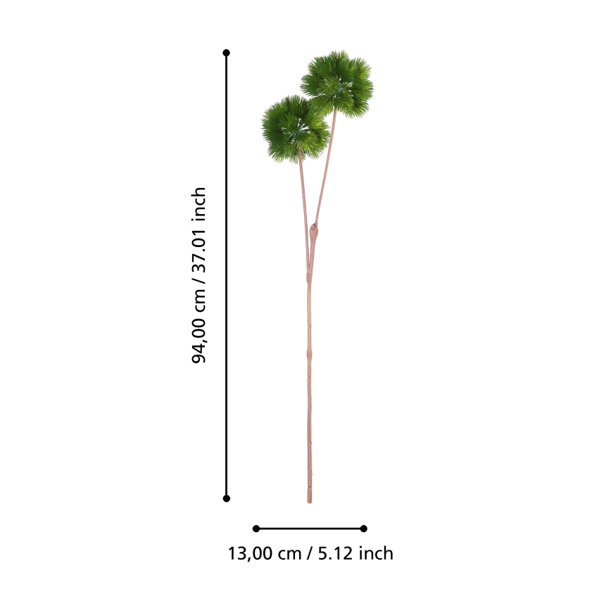 Eglo - Plastblomma 94 cm grön