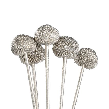 Eglo - Plastblomma 58,5 cm silver