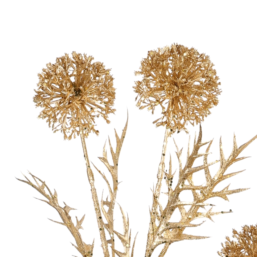 Eglo - Plastblomma 76,5 cm guld