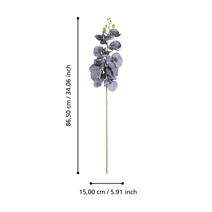 Eglo - Plastblomma 86,5 cm lila