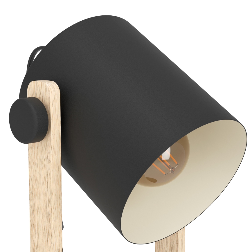 Eglo 43047 - Bordslampa HORNTREE 1xE27/28W/230V