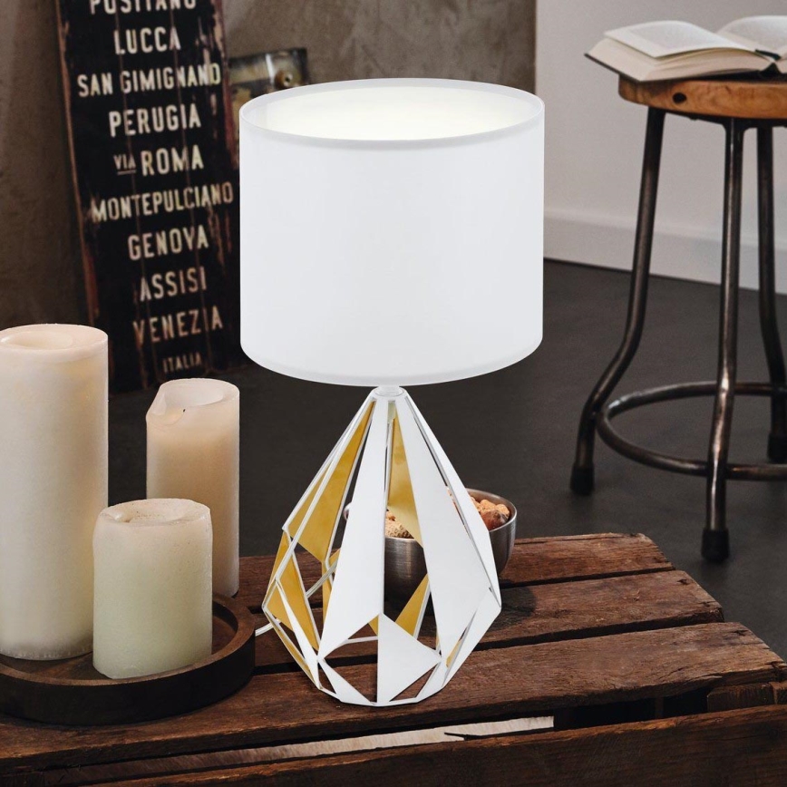 Eglo 43078 - Bordslampa CARLTON 1xE27/60W/230V