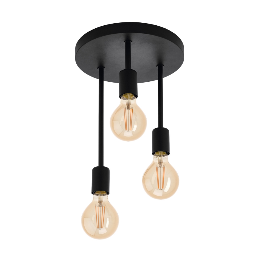 Eglo 43126 - Hängande Ljuskrona WILMCOTE 3xE27/60W/230V