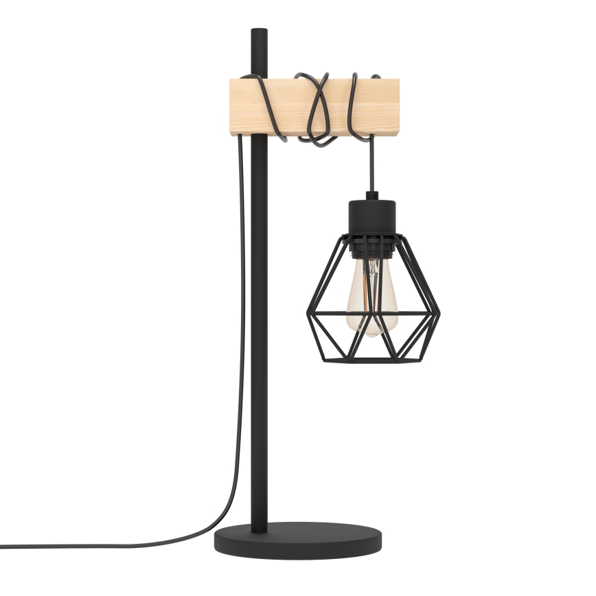 Eglo 43136 - Bordslampa TOWNSHEND 1xE27/60W/230V