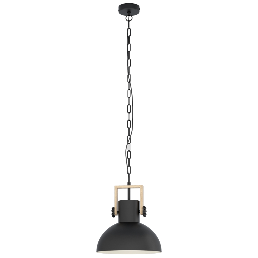 Eglo 43162 - Ljuskrona med snöre LUBENHAM 1xE27/28W/230V