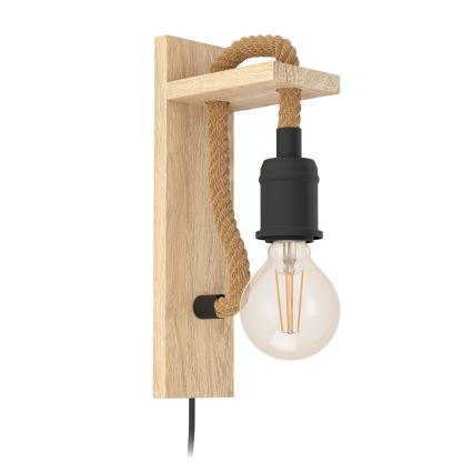Eglo 43197 - Väggbelysning RAMPSIDE 1xE27/28W/230V