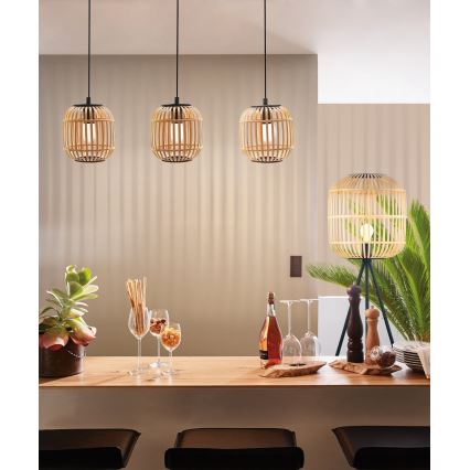 Eglo 43219 - Golvlampa BORDESLEY 1xE27/28W/230V