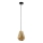 Eglo 43226 - Ljuskrona med snöre CHIAVICA 1xE27/28W/230V diameter 20 cm guld