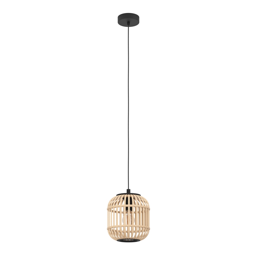 Eglo 43231 - Ljuskrona med snöre BORDESLEY 1xE27/28W/230V diameter 210mm