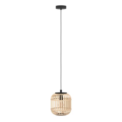 Eglo 43231 - Ljuskrona med snöre BORDESLEY 1xE27/28W/230V diameter 210mm