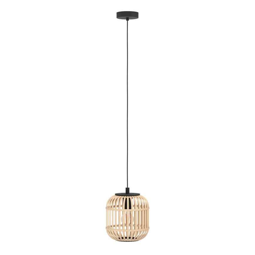 Eglo 43231 - Ljuskrona med snöre BORDESLEY 1xE27/28W/230V diameter 210mm