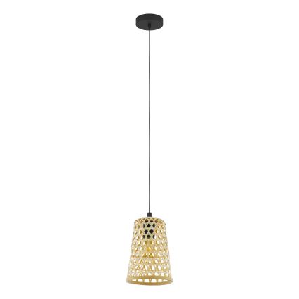 Eglo 43252 - Ljuskrona med snöre CLAVERDON 1xE27/40W/230V diameter 180mm