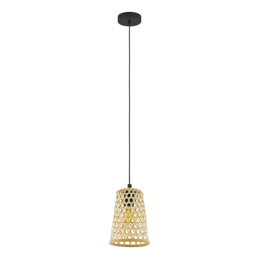 Eglo 43252 - Ljuskrona med snöre CLAVERDON 1xE27/40W/230V diameter 180mm