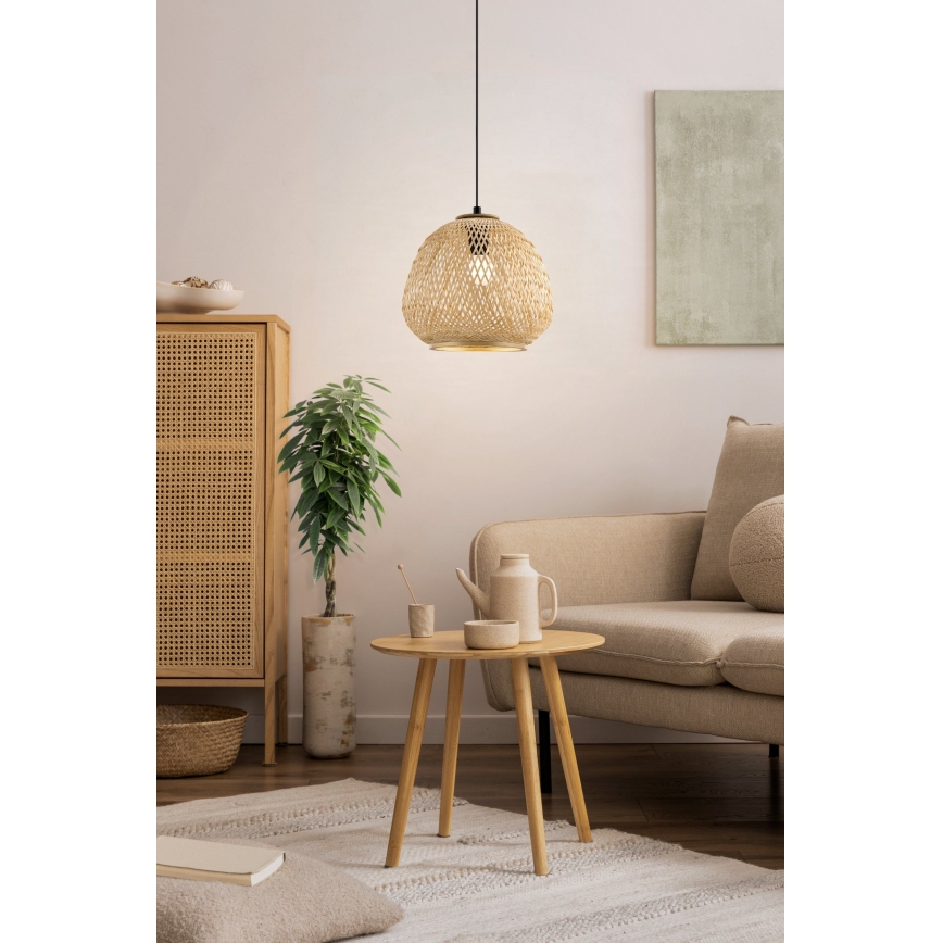 Eglo 43261 - Ljuskrona med snöre DEMBLEBY 1xE27/40W/230V