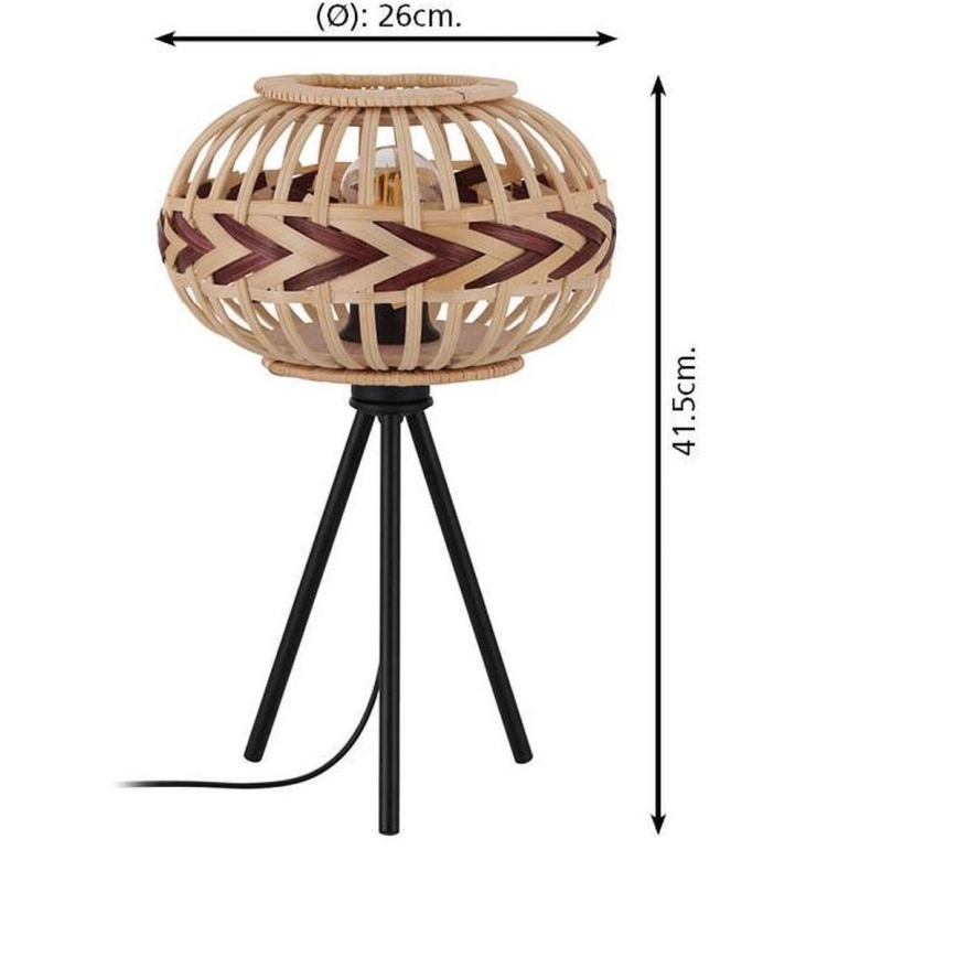 Eglo 43274 - Bordslampa DONDARRION 1xE27/40W/230V