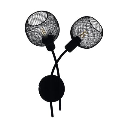 Eglo 43375 - Väggbelysning WRINGTON 1 2xE14/40W/230V
