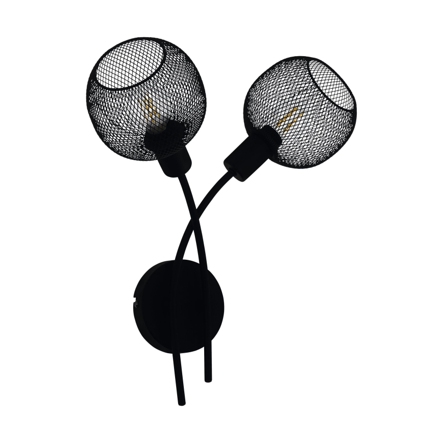 Eglo 43375 - Väggbelysning WRINGTON 1 2xE14/40W/230V