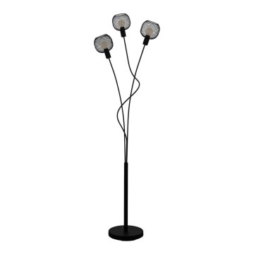 Eglo 43377 - Golvlampa WRINGTON 1 3xE14/40W/230V