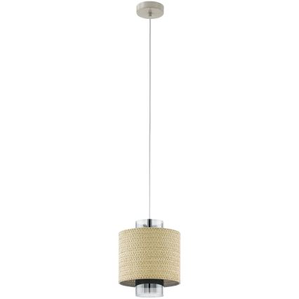 Eglo 43393 - Ljuskrona med snöre MEDIOUNA 1xE27/40W/230V