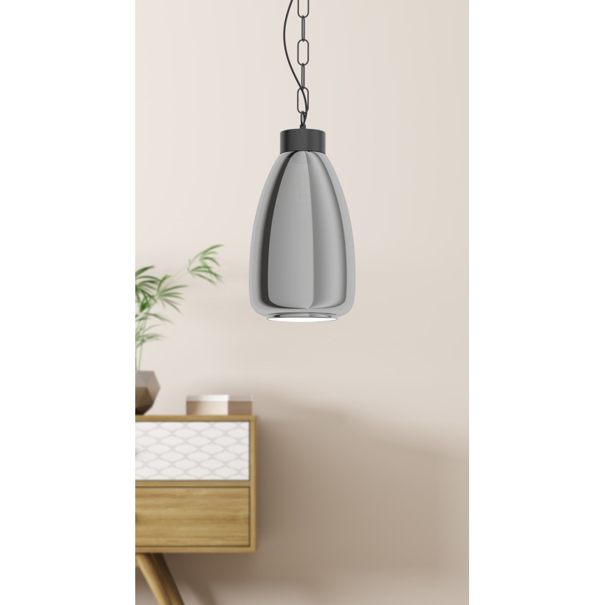 Eglo 43395 - Ljuskrona med kedja BRICKFIELD 2xE27/40W/230V
