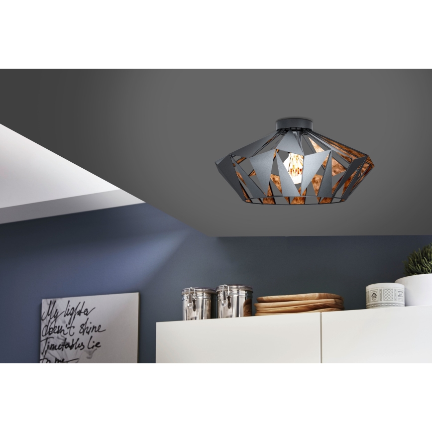 Eglo 43399 - Takbelysning CARLTON 6 1xE27/60W/230V