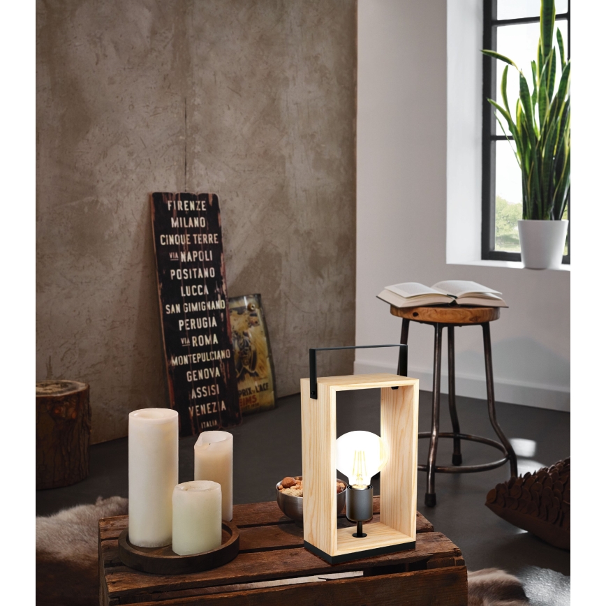 Eglo 43415 - Bordslampa FAMBOROUGH 1xE27/40W/230V