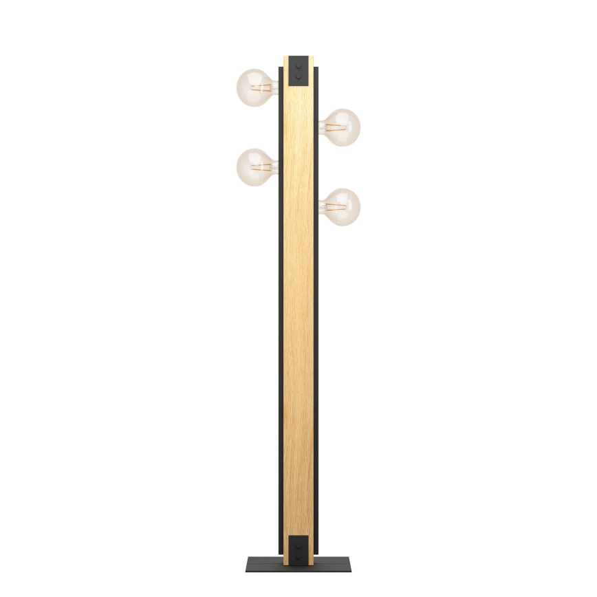 Eglo 43471 - Golvlampa LAYHAM 4xE27/60W/230V