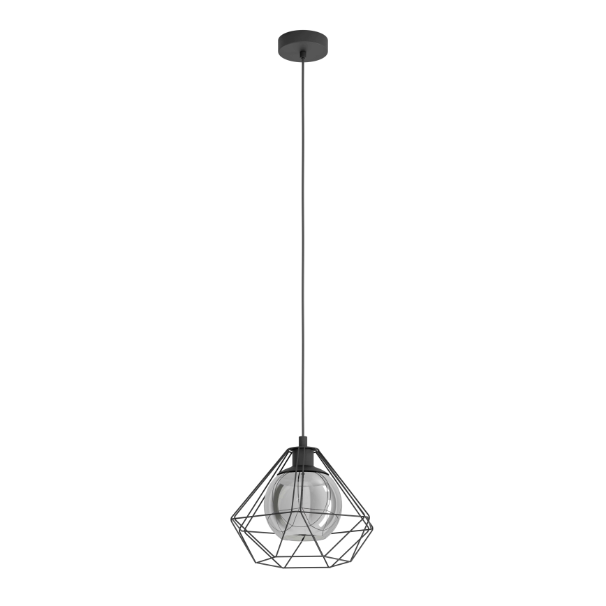 Eglo 43482 - Ljuskrona med snöre VERNHAM 1xE27/40W/230V
