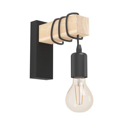 Eglo - Vägglampa TOWNSHEND 1xE27/10W/230V