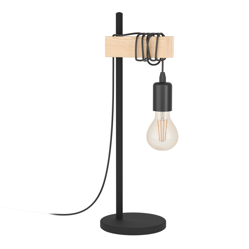 Eglo - Bordslampa TOWNSHEND 1xE27/10W/230V - FSC certifierade