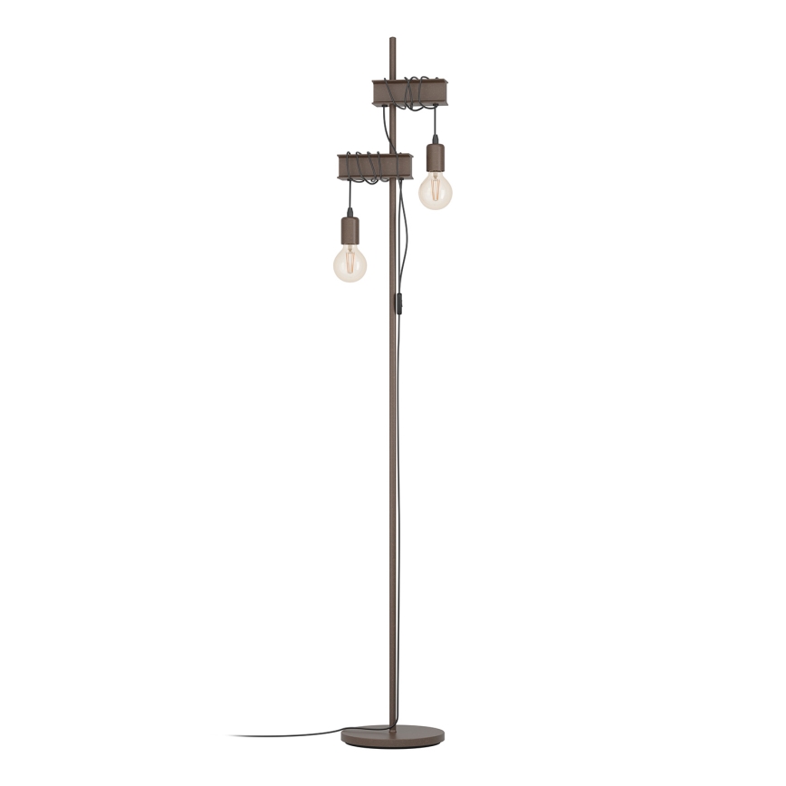 Eglo - Golv lampa TOWNSHEND 2xE27/10W/230V