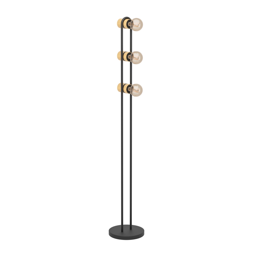 Eglo - Golv lampa 3xE27/28W/230V