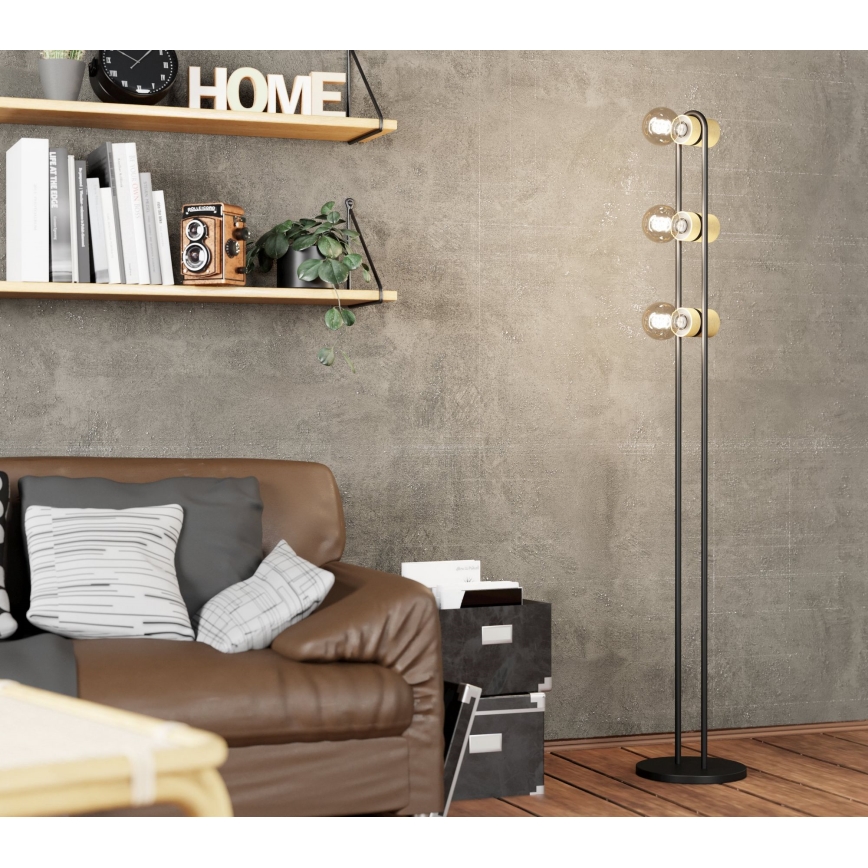 Eglo - Golv lampa 3xE27/28W/230V
