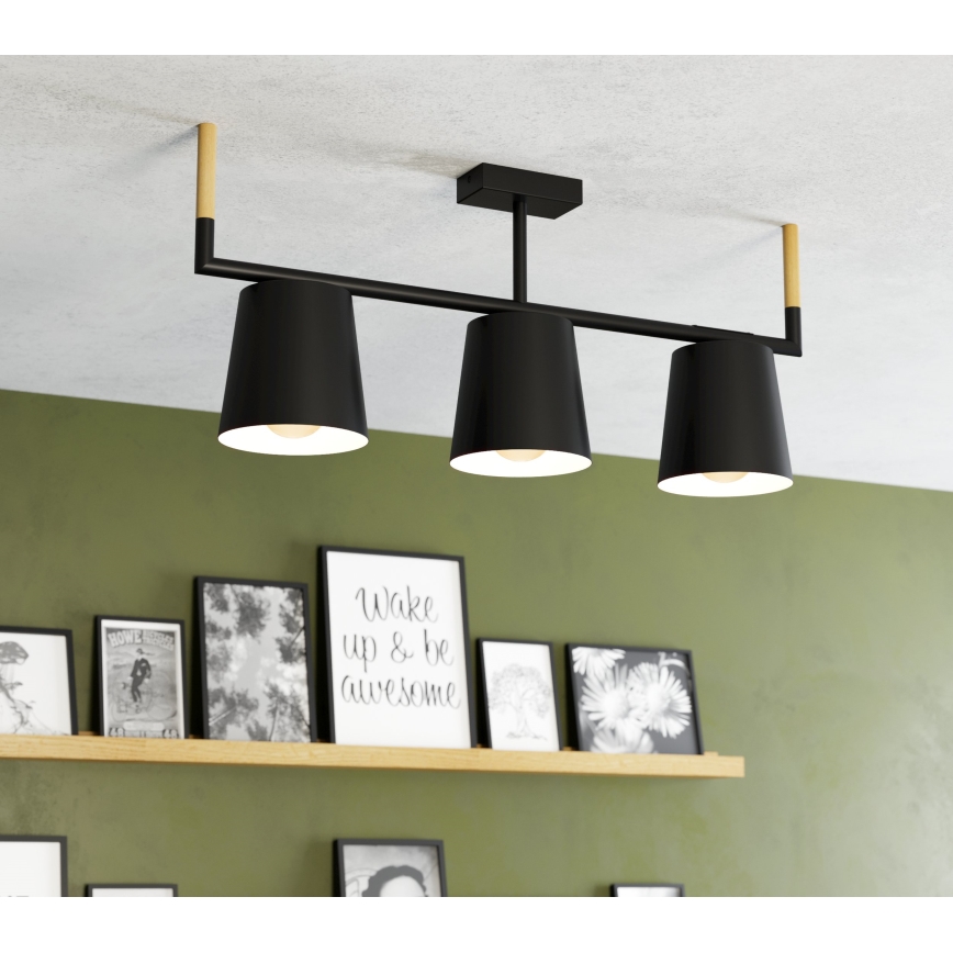 Eglo - Taklampa med 3xE27/40W/230V