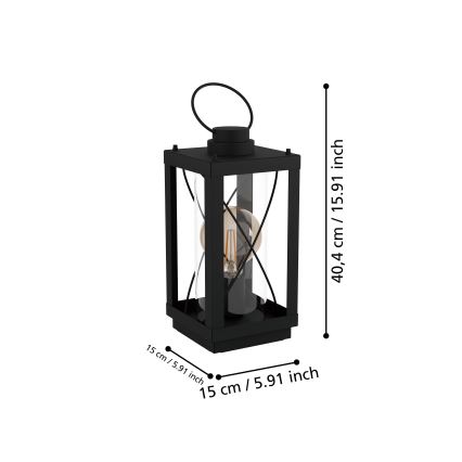 Eglo - Bordslampa  1xE27/60W/230V