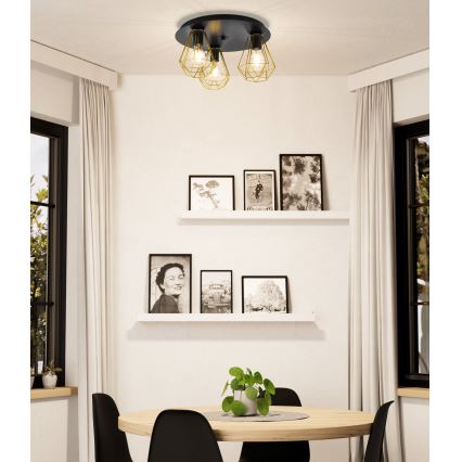 Eglo - Taklampa  3xE27/40W/230V