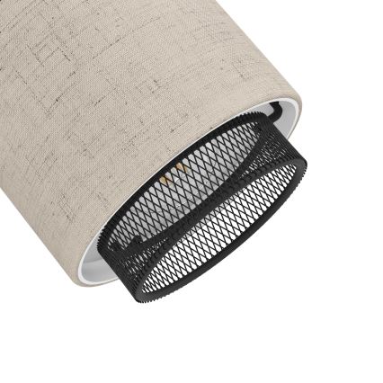 Eglo - Vägglampa 2xE14/40W/230V svart/beige