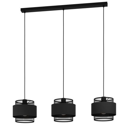 Eglo - Takkkrona på ett snöre  3xE27/40W/230V