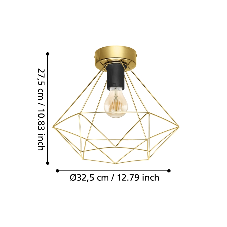 Eglo - Taklampa  1xE27/60W/230V