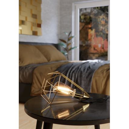 Eglo - Bordslampa med stickkontakt 1xE27/60W/230V
