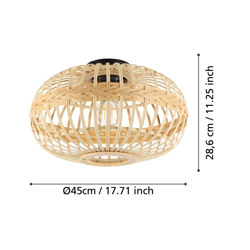 Eglo - Taklampa 1xE27/40W/230V