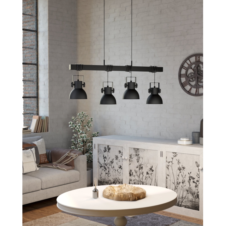 Eglo - Taklampa med 4xE27/40W/230V