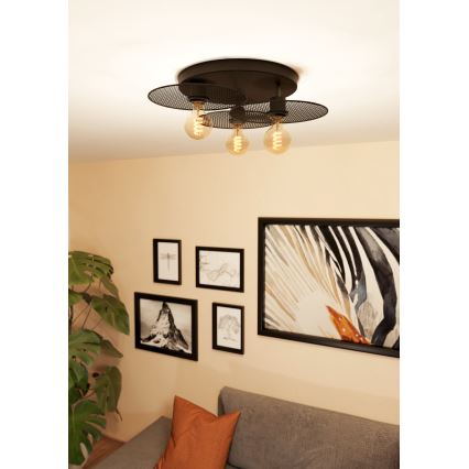 Eglo - Taklampa 3xE27/40W/230V