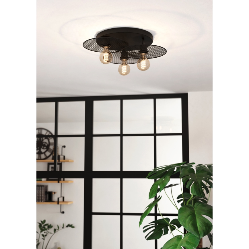 Eglo - Taklampa 3xE27/40W/230V
