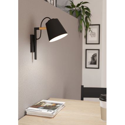Eglo - Vägglampa 1xE14/40W/230V