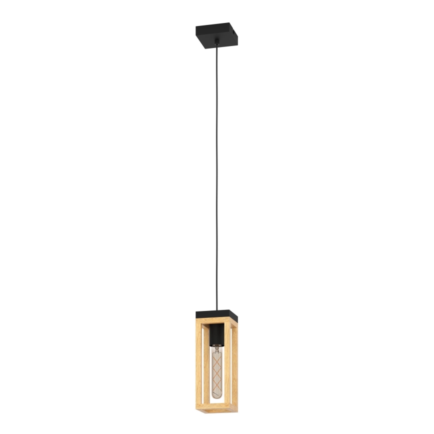 Eglo - Ljuskrona med upphängningsrem 1xE27/40W/230V